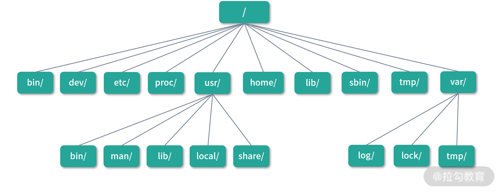 Linux 目录结构总览